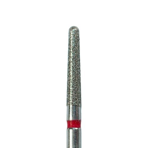 Tempo FG Single Use Diamond Burs 850 856 856L - Round End Taper Shape Qty 25 - Strauss Diamond - GoldenDent